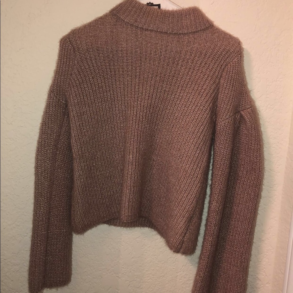 Brown soft sweater